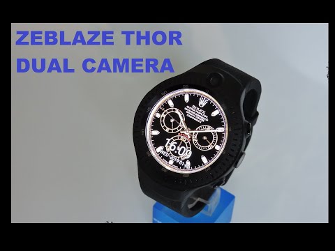 Zeblaze Thor 4 DUAL camera smartwatch 7.1 4G LTE