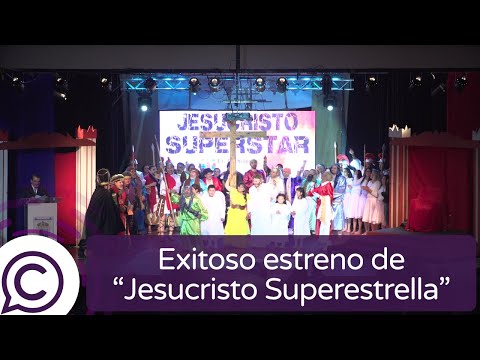 "Jesucristo Superestrella" del Club Estrella Olímpica se presentó con gran éxito