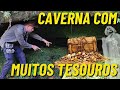 CAVERNA assombrada em BAIXO de um ANTIGO VIADUTO cheia de TESOUROS