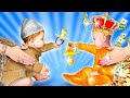 I GOT ADOPTED by ROYAL FAMILY | My GRANDMA is QUEEN - From Broke to Rich | Funny Story by La La Life