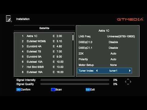 GTMEDIA V8X Full HD 1080P DVB-S/S2/S2X FTA Receptor de satélite