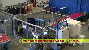 Automated Valve Body Inspection with FANUC M-20iA Robot - Courtesy of Meredith Machinery