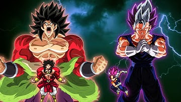 Epic !!TXR Broly SSJ4 OP(New) VS Vegito Ultra Ego Instinct OP in Jump Force Mugen