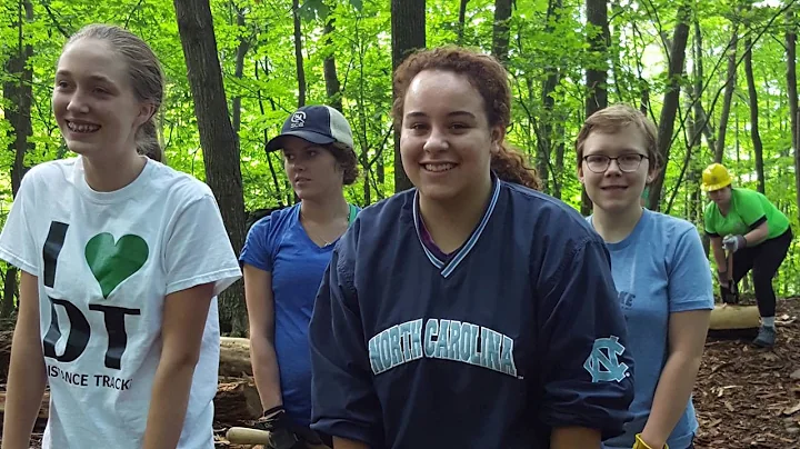 All-Girl Scouts Crew at Shenandoah National Park