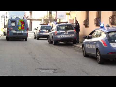 Focus 'ndrangheta Polizia a Reggio Calabria 26 febbraio