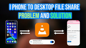 File share Iphone to windows pc using VLC media player l Connection error solution I TUHIN7R YT