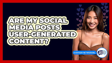 Are My Social Media Posts User-Generated Content?
