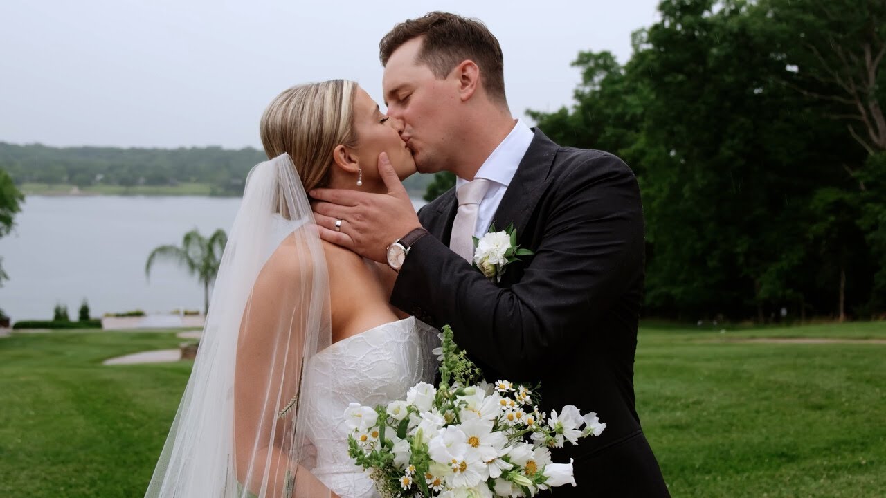 Alex & Jack’s Aspen Center Wedding | Lake Stage Ceremony + Sunset Photos