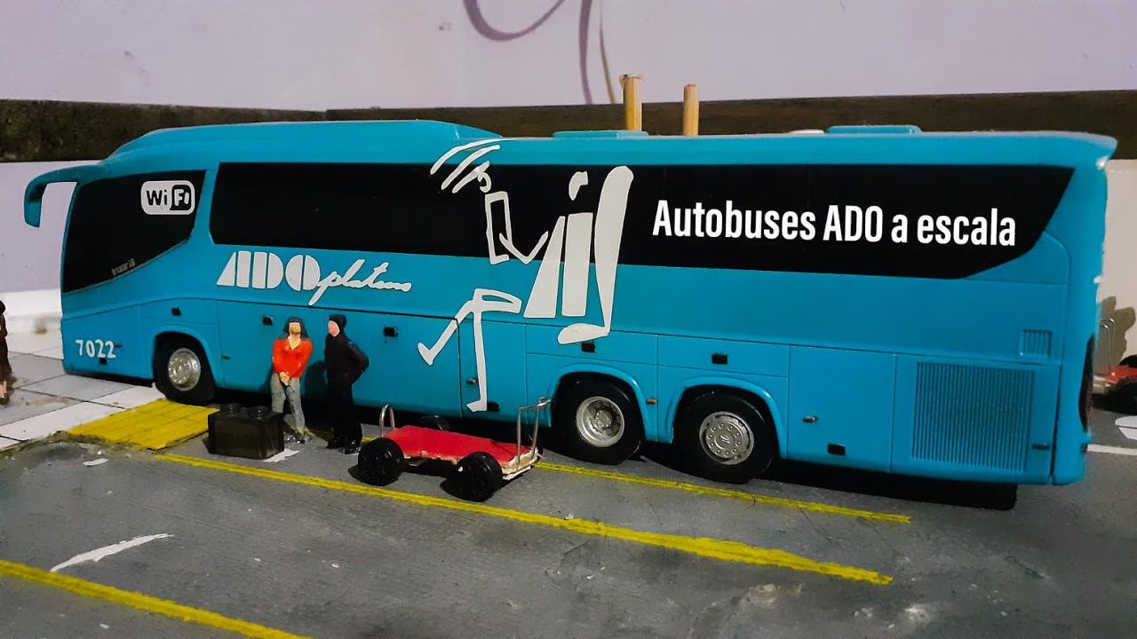 Coleccion a Escalas 1:50 | Parte 1... | Autobuses ADO a escala