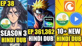 Attack On Titan Season 3 Ep 38 Hindi Dub Muse India! Naruto Shippuden New Episode 361, 362 Hindi Dub