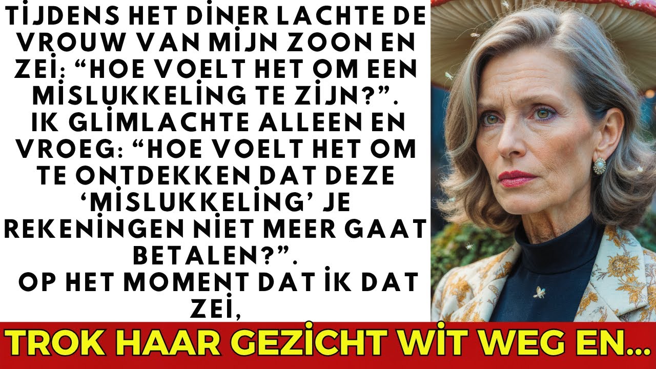 De telefoon trilde op het nachtkastje. 'Mam, heb je de hypotheekbetaling onthouden?' Mijn enige zoon. Geen begroeting. Drie jaar geleden bood ik de aanbetaling voor hun huis aan als...