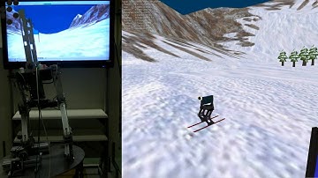 Skiing robot GoPro HD
