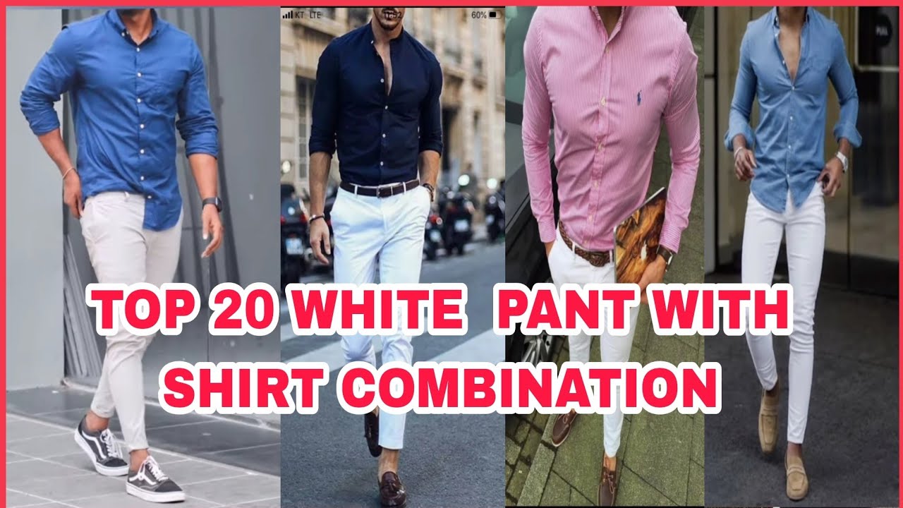 What will go well with men's white jeans? - Quora