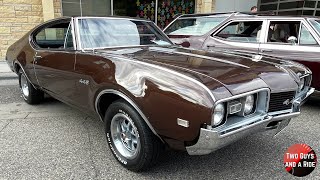He drove it to High school, but so did his daughter  Mikes 1968 Oldsmobile 442