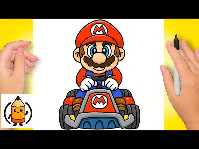 How To Draw A Mario Course