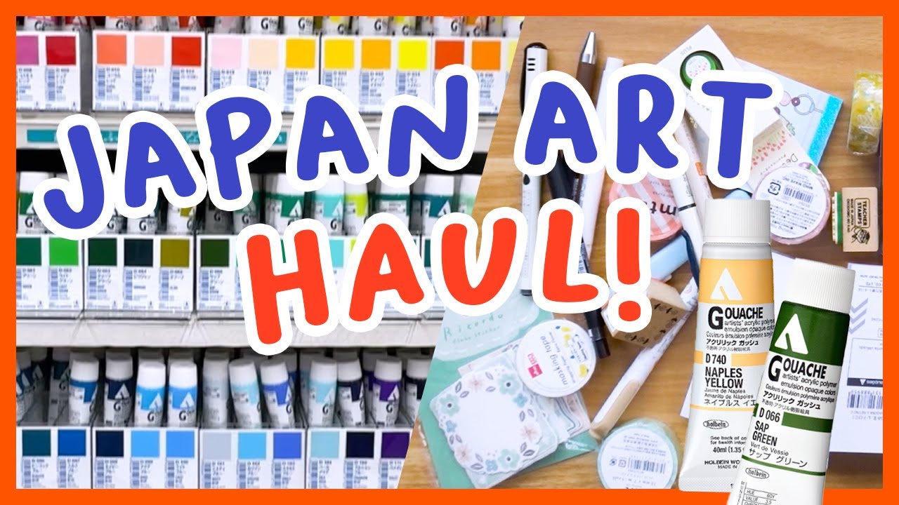 Big art and stationery haul from Japan! 🎨 Sekaido, Traveler's Notebook, Loft