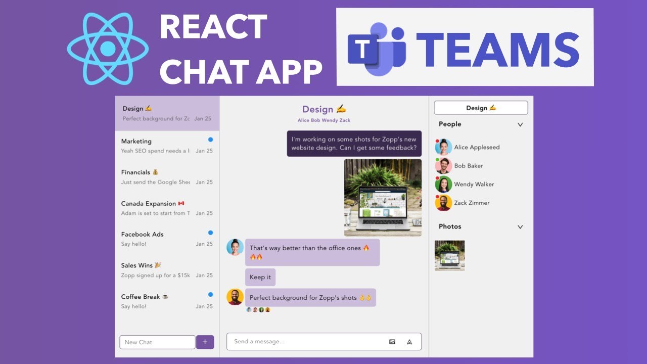 Chat has what boxes? purple app 