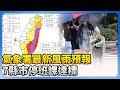颱風影響與天氣預報