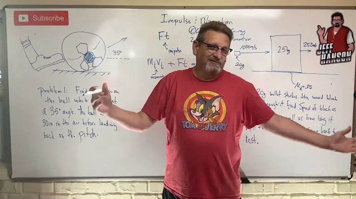 Dynamics: Lesson 26 - Impulse and Momentum Collision Examples