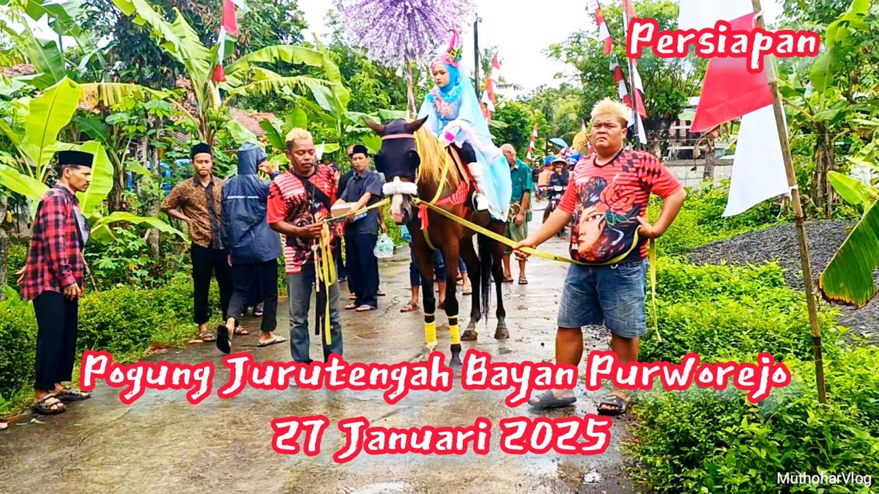 Persiapan Khataman Pogung Jurutengah Bayan Purworejo 27 Januari 2025