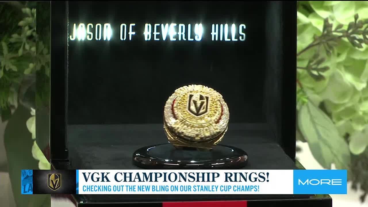 Golden Knights Receive Championship Rings