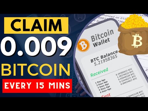 CLAIM 0.009 BTC EVERY 15 Minutes | NEW HIGH PAYING WEBSITES | Instant Withdrawal