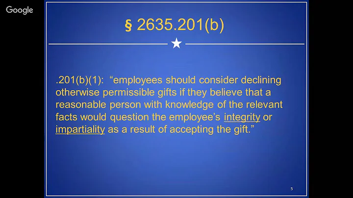 Amendments to 5 C.F.R. 2635 Subpart B