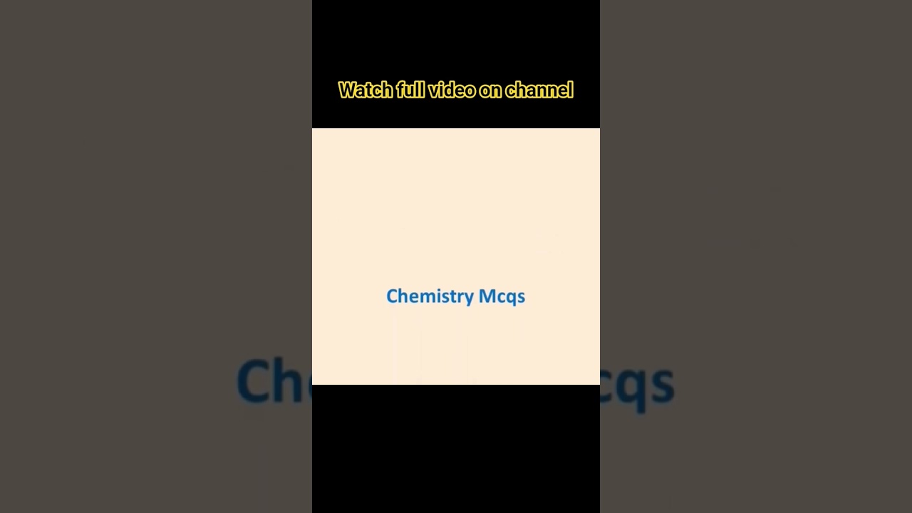 Everyday Science Most Important Mcqs 