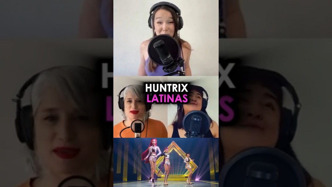 Las verdaderas Huntrix Latinas 😍 K-pop Demon Hunters