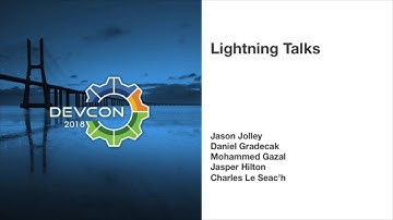 Alfresco DevCon 2018: Lightning Talks 4