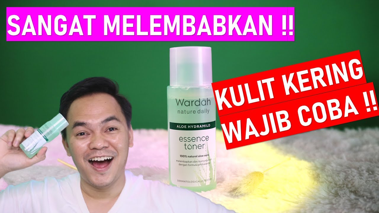 Cobain Toner Essence Wardah Aloe Vera - WARDAH Nature Daily Aloe ...