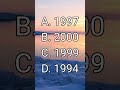 Nunavut #trivia #triviachallenge #guesstheyear