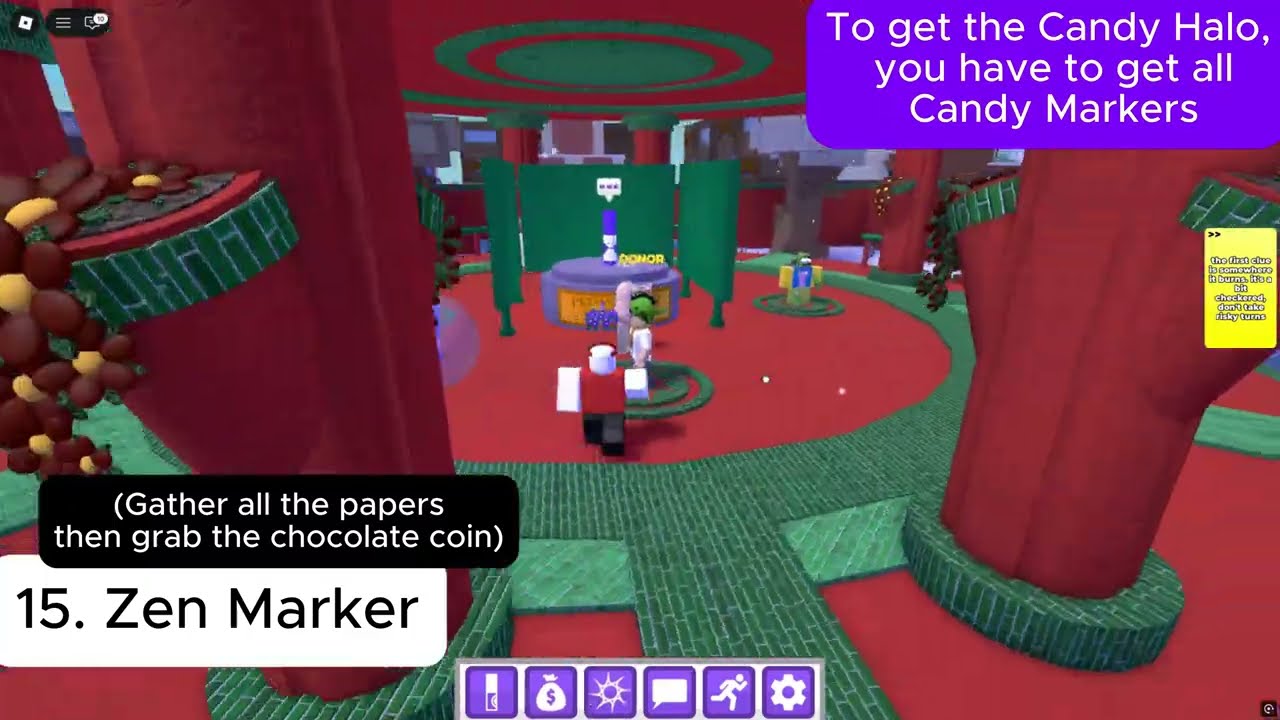 How to get the Candy Halo and all Candy Markers in Find The Markers [Roblox]