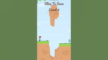 Slice To Save Level 9 Walkthrough. #slicetosave #shorts #gameplay #walkthrough #mobilegame #trending