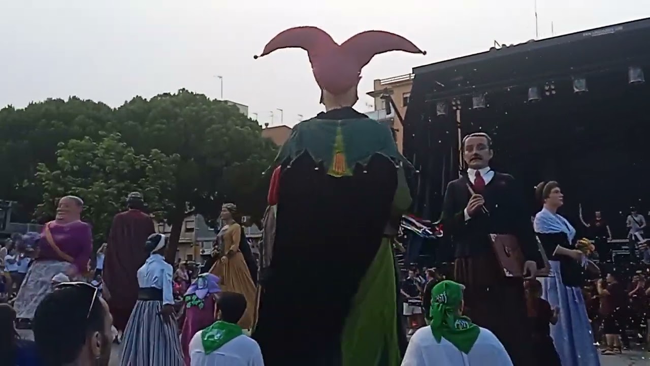 ballada final de la trobada de gegants de Canovelles 2023
