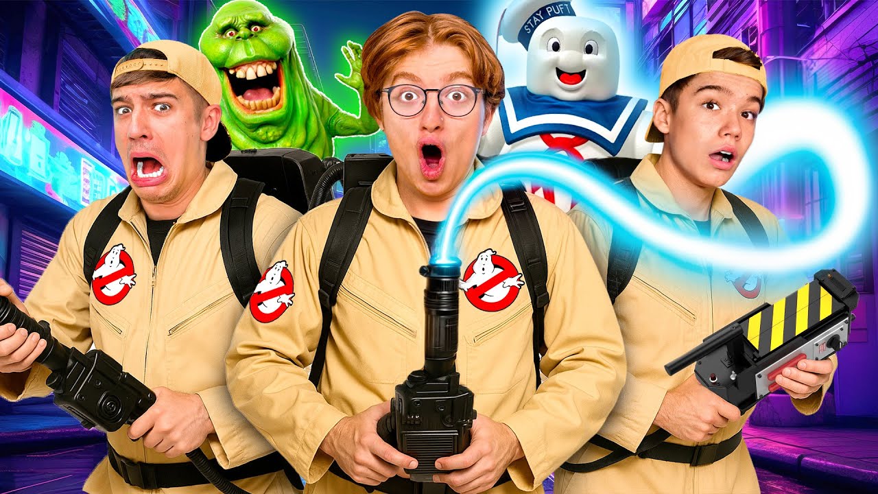 Охотники За Привидениями в Реальной Жизни ! **в магазине игрушек**