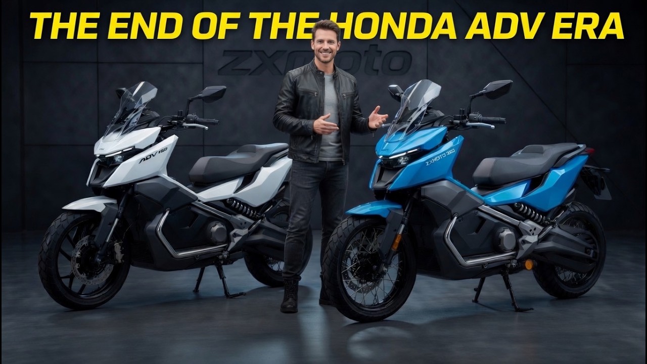 2027 New ZXMOTO 350 ADV Scooter Revealed — Honda X-ADV Rival From