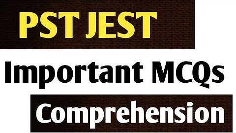 LIVE || PST JEST Test Prep || Reading Comprehension|| Important English MCQs || Prof Rasheed ||