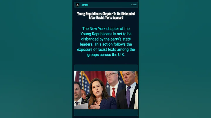 Young Republicans Chapter Disbanded After Racist Texts Exposed!