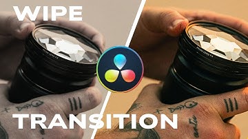 Wipe Compare Transition DaVinci Resolve