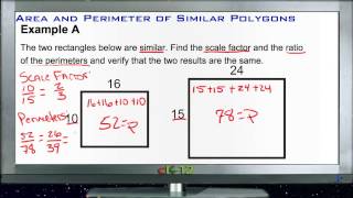 Area and Perimeter of Similar Polygons: Examples (Basic Geometry Concepts)
