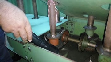 Gearing diagram of simplex machine.(Part-3)