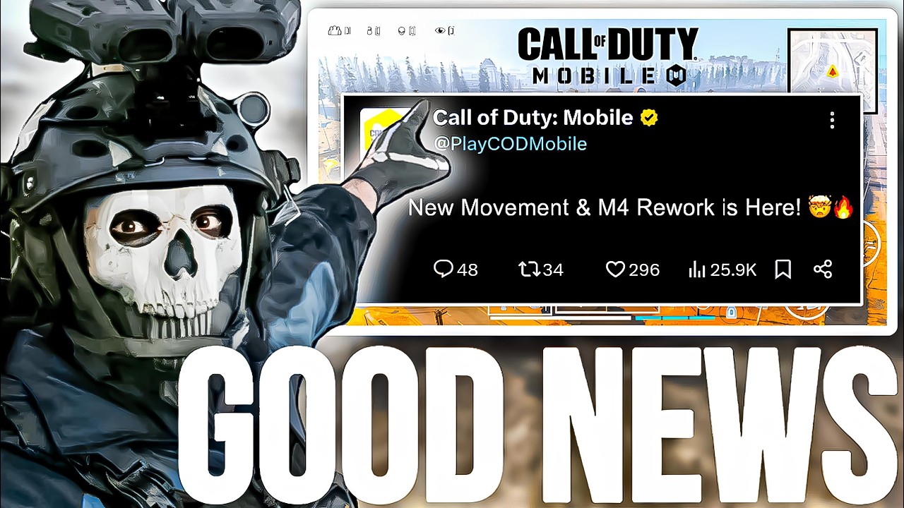 Two Time M4 Rework Update COD Mobile 2.0 Season 5?! Biggest Update EVER, NEW Movement Coming, M4 ...