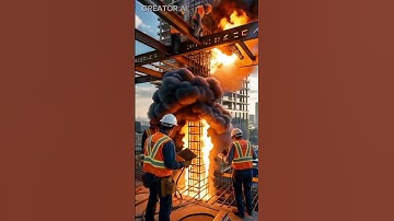 construction failure, due to a terrible incident🚨 #fail #construction #realestate #shorts