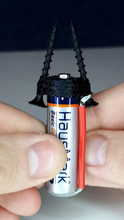 IT'S VERY EASY 😱 HOMEMADE SPOT WELDING FROM A SCREW 😱