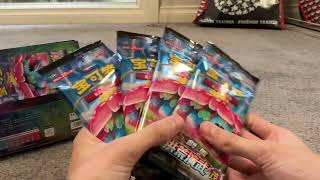 Chinese pokemon booster box opening