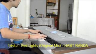 Video thumbnail of "Tiësto - Red Lights (Original Mix) || PIANO COVER"