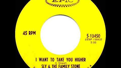 Thumbnail of 1969/1970 Sly & The Family Stone - I Want To Take You Higher (mono 45)