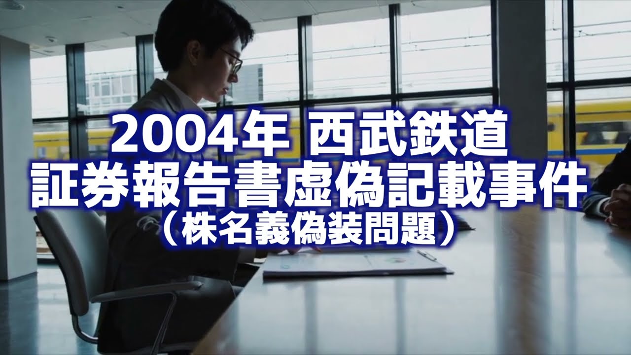 西武グループ 不祥事