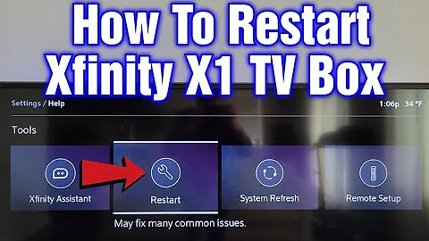 How To Restart Xfinity X1 TV Box